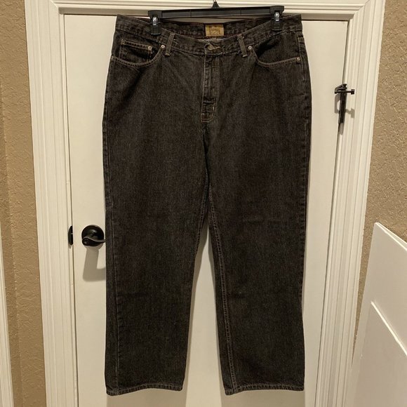 Red Camel Men's 38x29 Black Denim Jeans Cotton Style 8913 - Picture 1 of 8